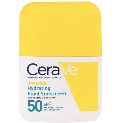 CeraVe Invisible Hydrating Fluid Sunscreen SPF 50 50ml CeraVe Invisible Hydrating Fluid Sunscreen SPF 50 50ml