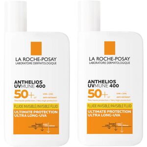 La Roche-Posay Anthelios UVMune 400 Invisible Fluid SPF50+ Sun Cream Duo