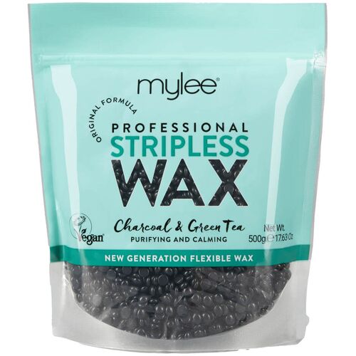 Mylee Charcoal and Green Tea Stripless Wax 500g