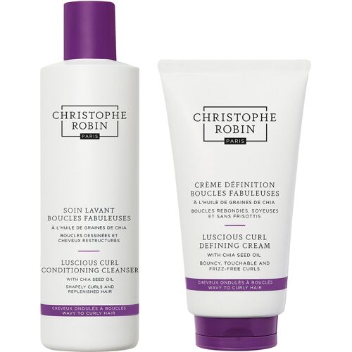 Christophe Robin Luscious Curl Regimen for Wavy to Curly Hair