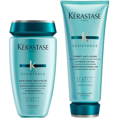 Kerastase Kérastase Resistance Strengthening Duo For Fine To Medium Hair