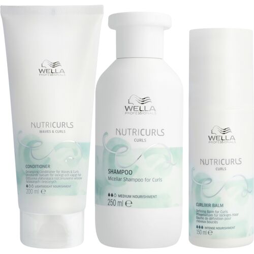 Wella Professionals Care Nutri Curls Trio Regime Bundle