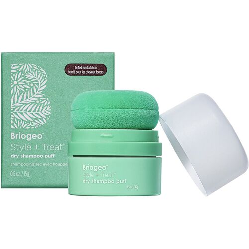 Briogeo Style + Treat Dry Shampoo Puff - Tinted for Dark Hair 15g
