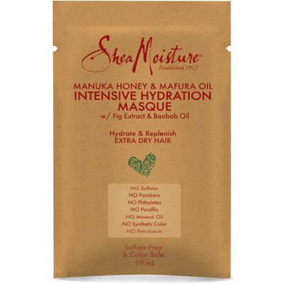 SheaMoisture Shea Moisture Manuka Honey and Mafura Oil Behandlungsmaske 59 ml SheaMoisture Shea Moisture Manuka Honey and Mafura Oil Behandlungsmaske 59 ml