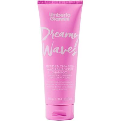 Umberto Giannini Dream Waves Peptide & Chia Seed Wave Enhancing Shampoo 250ml Umberto Giannini Dream Waves Peptide & Chia Seed Wave Enhancing Shampoo 250ml