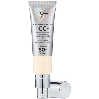 IT Cosmetics Your Skin But Better CC+ Creme mit LSF 50 32 ml (Verschiedene Farbtöne) - Fair Ivory IT Cosmetics Your Skin But Better CC+ Creme mit LSF 50 32 ml (Verschiedene Farbtöne) - Fair Ivory