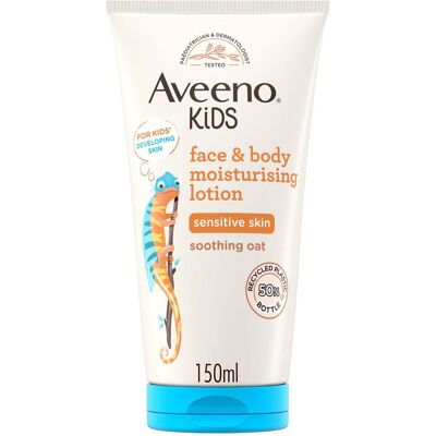 Aveeno Kids Moisturising Face and Body Lotion Kids Moisturiser 150ml Aveeno Kids Moisturising Face and Body Lotion Kids Moisturiser 150ml