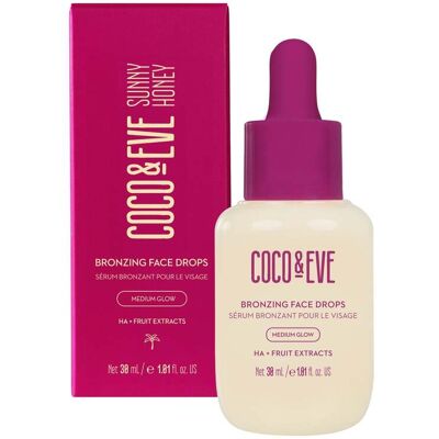 Coco & Eve Sunny Honey Bronzing Face Drops - Selbstbräuner - Tropfen für das Gesicht - Medium Glow Coco & Eve Sunny Honey Bronzing Face Drops - Selbstbräuner - Tropfen für das Gesicht - Medium Glow
