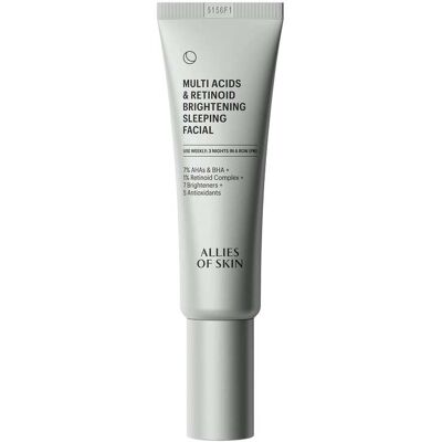 Allies of Skin Multi Acids & Retinoid Brightening Sleeping Facial - Gesichtsmaske Allies of Skin Multi Acids & Retinoid Brightening Sleeping Facial - Gesichtsmaske