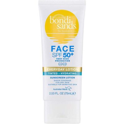 Bondi Sands SPF 50+ Everyday Hydrating Tinted Face Lotion 75ml Bondi Sands SPF 50+ Everyday Hydrating Tinted Face Lotion 75ml