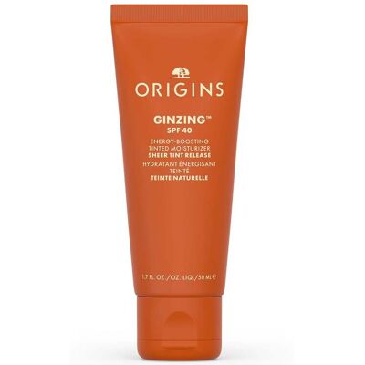 Origins GinZing Energy Boosting Tinted Moisturiser SPF 40 (Various Shades) - Shade 1: Fair to Light Origins GinZing Energy Boosting Tinted Moisturiser SPF 40 (Various Shades) - Shade 1: Fair to Light