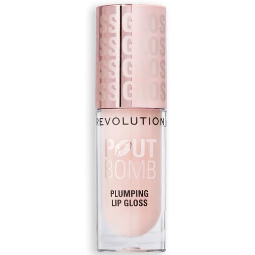 Makeup Revolution Pout Bomb Plumping Gloss Jelly 4.5ml (Various Shades) - Milky Sheer Holo