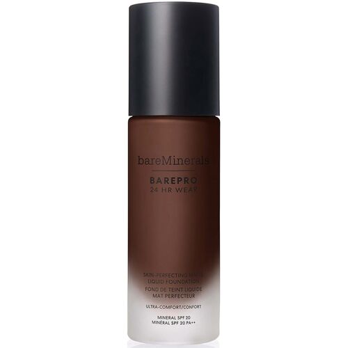 bareMinerals Barepro 24Hr Matte Comfort Liquid Foundation Mineral Spf20 30ml (various shades) - Deep 65 Neutral