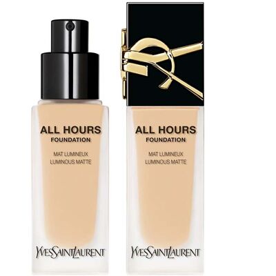 Ysl Yves Saint Laurent All Hours Luminous Matte Foundation with SPF 39 25ml (Various Shades) - LC1 Ysl Yves Saint Laurent All Hours Luminous Matte Foundation with SPF 39 25ml (Various Shades) - LC1