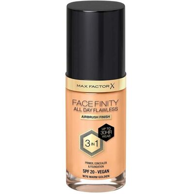 Max Factor W76 Warme Gold 3-in-1 Foundation - Foundation Max Factor W76 Warme Gold 3-in-1 Foundation - Foundation