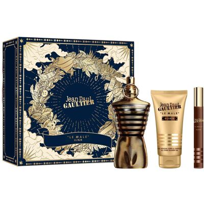 Jean Paul Gaultier Jean Paul Le Male Elixir Parfum 75ml + All-Over Shower Gel 75ml + Parfum 10ml Jean Paul Gaultier Jean Paul Le Male Elixir Parfum 75ml + All-Over Shower Gel 75ml + Parfum 10ml