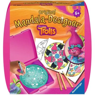 RAVENSBURGER 29988 Mini Mandalas-Designer Trolls RAVENSBURGER 29988 Mini Mandalas-Designer Trolls