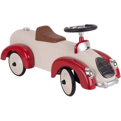 goki Rutscherfahrzeug beige-rot goki Rutscherfahrzeug beige-rot