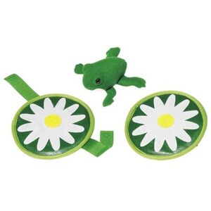 Goki Frosch, Klettfangspiel Ø= 12,5 cm, per Set