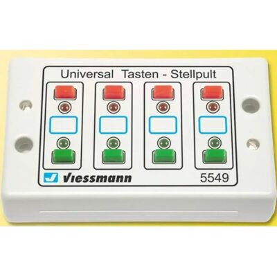 Viessmann Universal-Tasten-Stellpult rückmeldefähig Viessmann Universal-Tasten-Stellpult rückmeldefähig