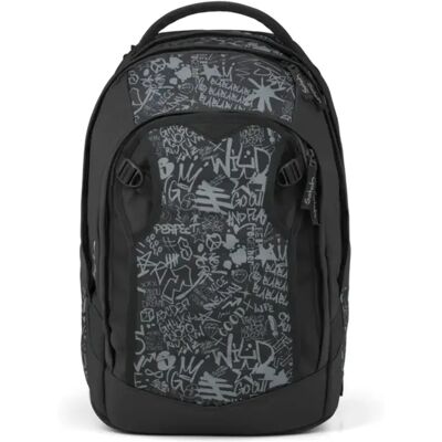 Satch Match Plus Street Ink Schulrucksack 30 + 5 Liter schwarz Satch Match Plus Street Ink Schulrucksack 30 + 5 Liter schwarz