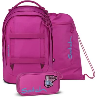 Satch Pack Schulrucksack-Set Fearless Pink 30 Liter Satch Pack Schulrucksack-Set Fearless Pink 30 Liter