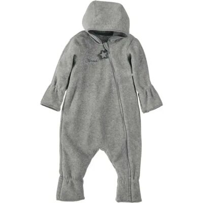 Sterntaler Overall aus Melangefleece grau, 86 Sterntaler Overall aus Melangefleece grau, 86