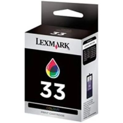 Lexmark Cartridge No. 33 - Farbe (Cyan, Magenta, Gelb) Lexmark Cartridge No. 33 - Farbe (Cyan, Magenta, Gelb)