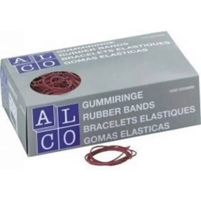 Alco Gummiringe 1000 g Ø 40mm rot Alco Gummiringe 1000 g Ø 40mm rot