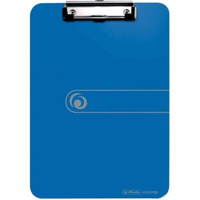 Herlitz Klemmbrett Polystyrol A4 opak blau Herlitz Klemmbrett Polystyrol A4 opak blau