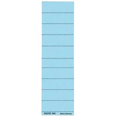 Leitz Blanko-Schildchen, blau, 100 Stück Leitz Blanko-Schildchen, blau, 100 Stück
