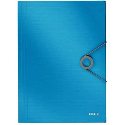 Leitz L:Solid 3 Flap Folder PP blue Leitz L:Solid 3 Flap Folder PP blue