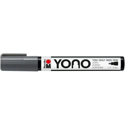 Marabu YONO Marker, Dunkelgrau 079, 1,5-3 mm Marabu YONO Marker, Dunkelgrau 079, 1,5-3 mm
