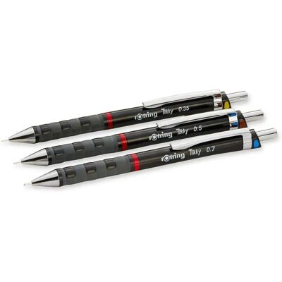 Rotring Feinminenstift Tikky schwarz, 3 Stück Rotring Feinminenstift Tikky schwarz, 3 Stück