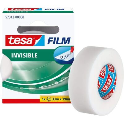 tesafilm invisible matt-unsichtbar 33mx19mm tesafilm invisible matt-unsichtbar 33mx19mm