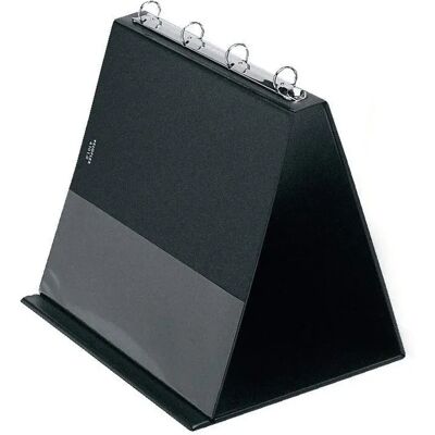 Veloflex Tisch-Flip-Chart A4 quer, schwarz Veloflex Tisch-Flip-Chart A4 quer, schwarz