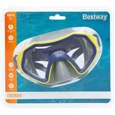Bestway Tauchmaske Crusader, ab 7 Jahre, 1 Stück, 3-fach sortiert Bestway Tauchmaske Crusader, ab 7 Jahre, 1 Stück, 3-fach sortiert