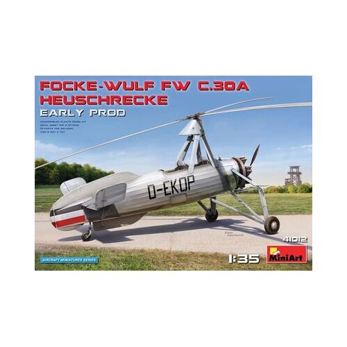 MINIART 1:35 Focke-Wulf Fw C.30A Heuschrecke. Early Prod