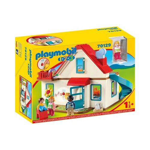 PLAYMOBIL 1.2.3 PLAYMOBIL® 70129 Einfamilienhaus