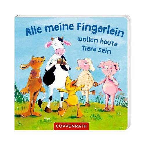 Coppenrath Fingerpuppen-Hand.-Set: Alle meine Fingerlein... (fühlen&b.)