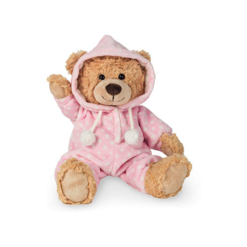 HERMANN TEDDY Schlafanzugbär rosa 30 cm