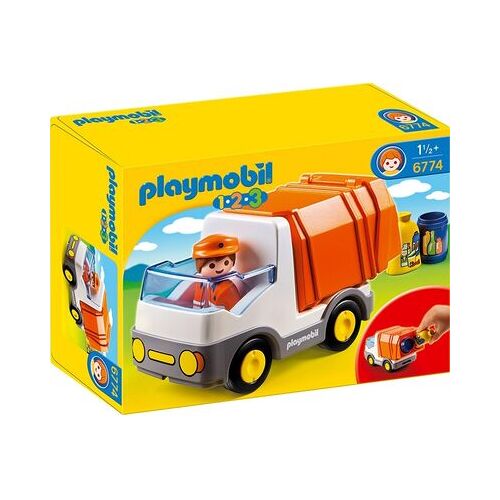 PLAYMOBIL® PLAYMOBIL 1.2.3 PLAYMOBIL® 6774 Müllauto