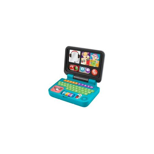 Fisher-Price Lernspaß Laptop, Lernspielzeug (Licht & Musik), ab 6 M.