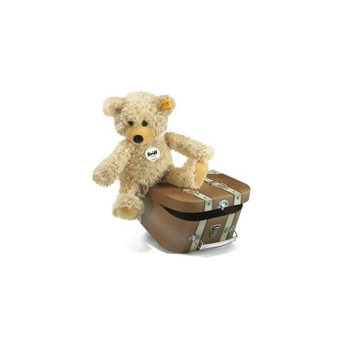 STEIFF 012938 Charly Schlenker-Teddybär im Koffer 30 cm beige