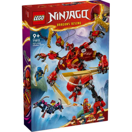 LEGO® NINJAGO™ LEGO® NINJAGO 71812 Kais Ninja-Kletter-Mech