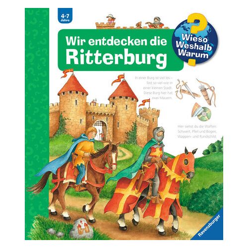 RAVENSBURGER 02437 Wir entdecken die Ritterburg