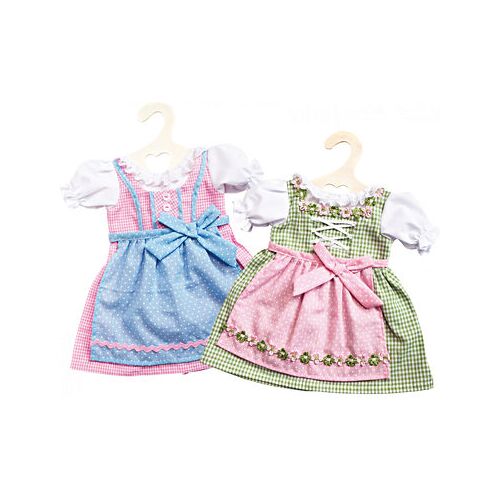 HELESS Puppen-Dirndl, Gr. 35-45 cm