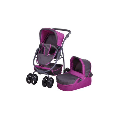 KNORRTOYS Puppenwagen Coco - tec purple