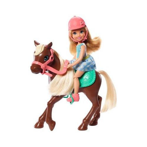 Barbie Chelsea Puppe & Pony (blond)