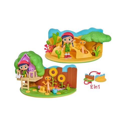 SIMBA 109358446 Wissper 2-in-1 Spielset Wüstenwelt